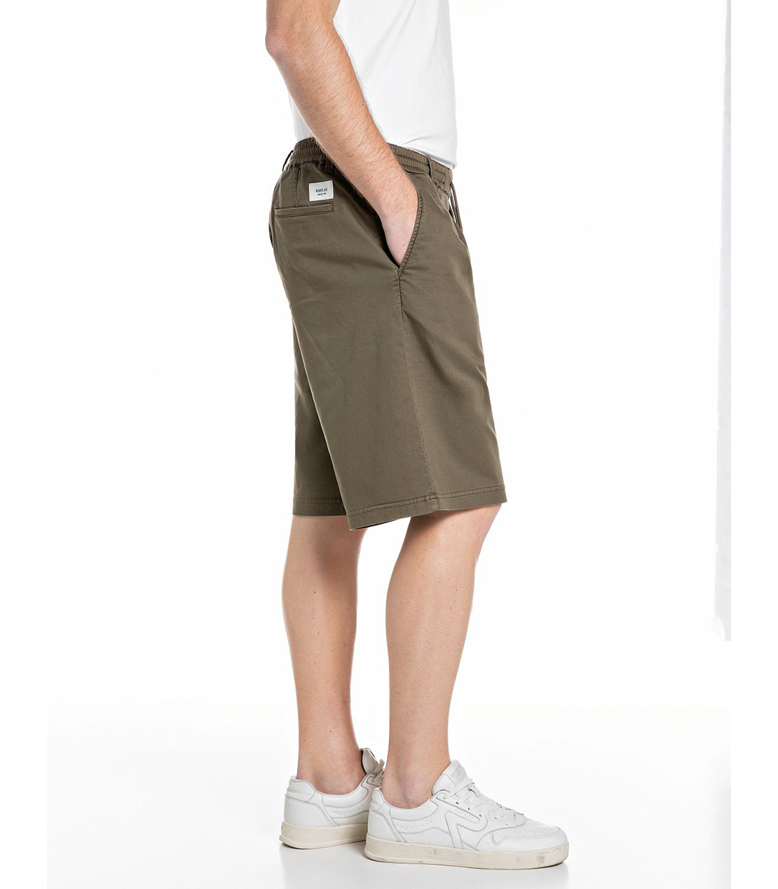 コットンMIXショーツ 詳細画像 マッドグリーン 3